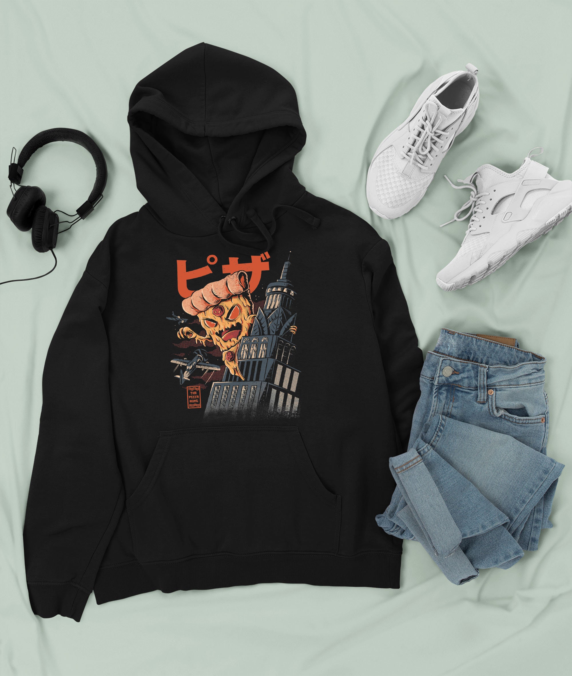 Pizza Kong Unisex Hoodie