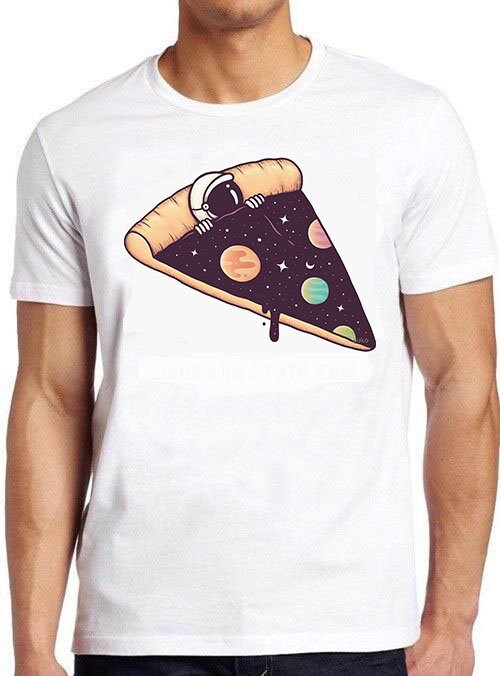 Pizza Slice Astronaut Art Unisex T-Shirt