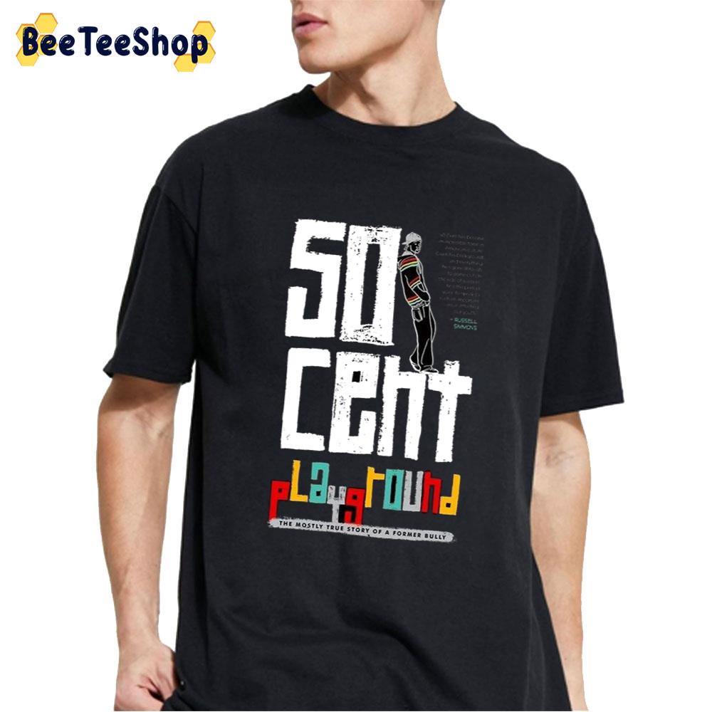 Play Ground 50 Cent Rapper Retro Art Unisex T-Shirt