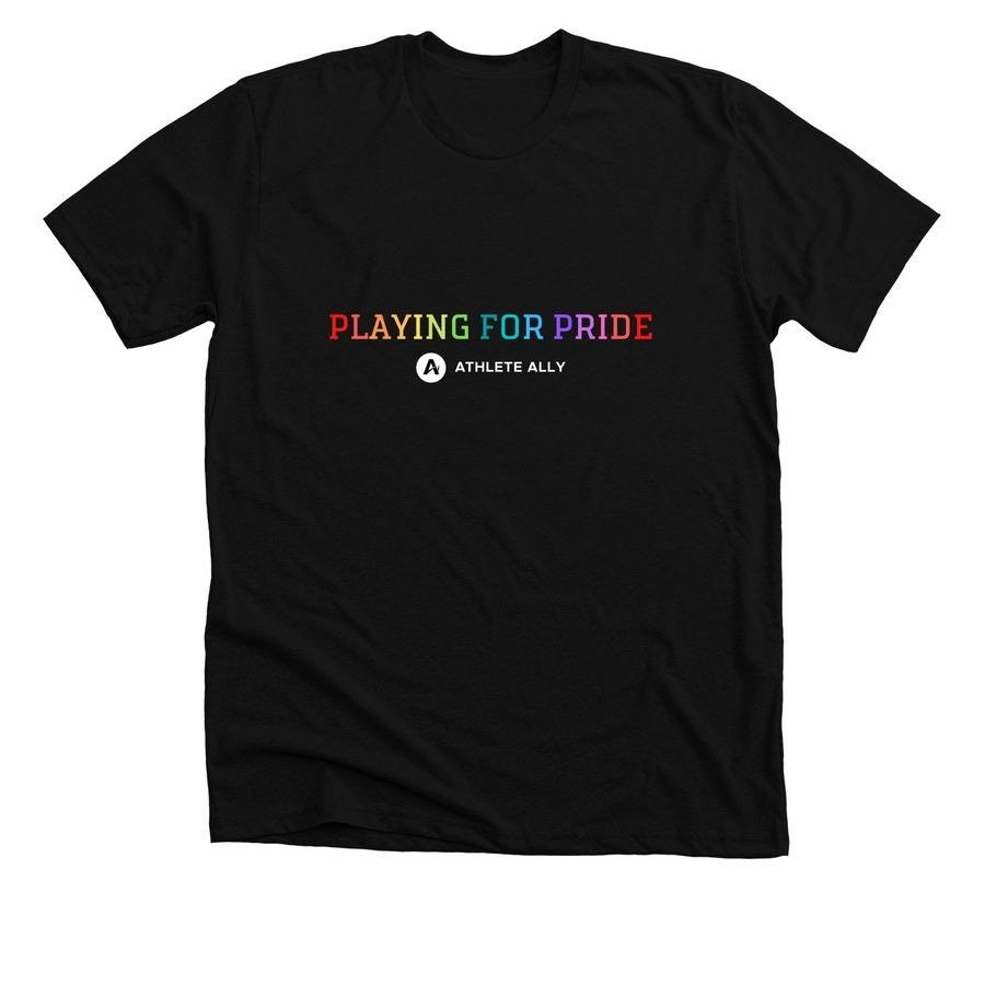 Playing For Pride Athlete Ally Unisex T-Shirt