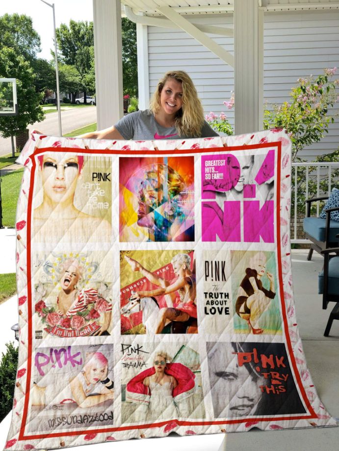 P!Nk Albums Quilt Blanket