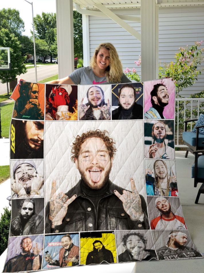 Post Malone Quilt Blanket 01