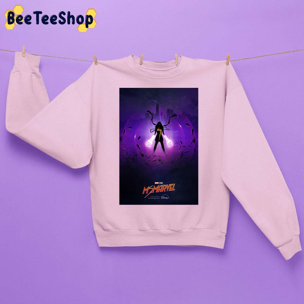 Power Up Ms Marvel Art Unisex Sweatshirt