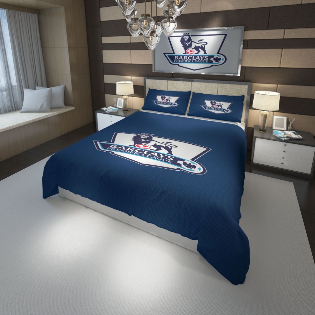 Premier League Logo Custom Bedding Set #1