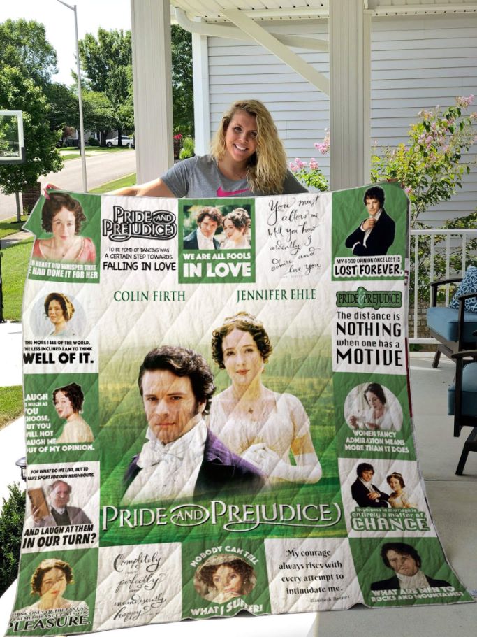 Pride And Prejudice Quilt Blanket For Fans Ver 17