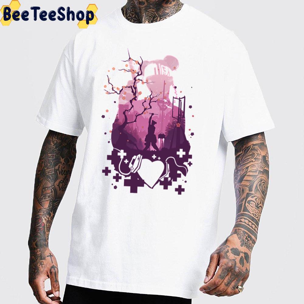 Purple Art Apex Legends Lifeline Unisex T-Shirt