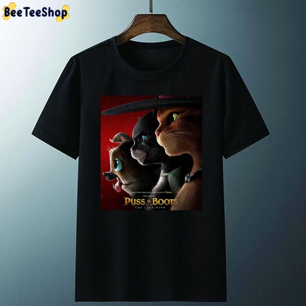 Puss In Boots The Last Wish 2022 Movie Unisex T-Shirt