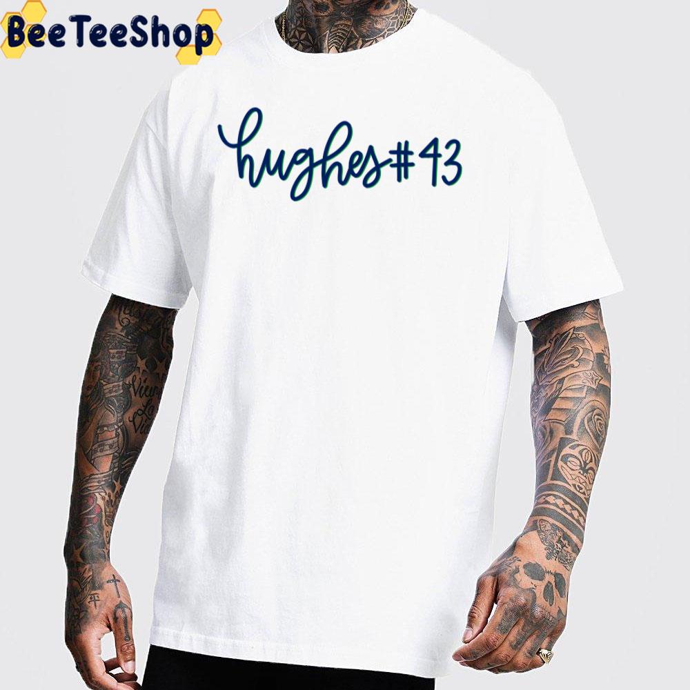 Quinn Hughes Vancouver Canucks Hockey Unisex T-Shirt