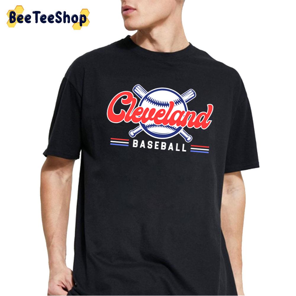 Red And Blue Cleveland Indians Baseball Unisex T-Shirt