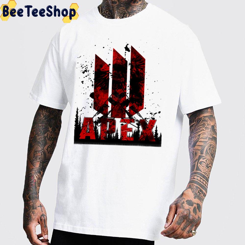 Red Black Art Apex Unisex T-Shirt