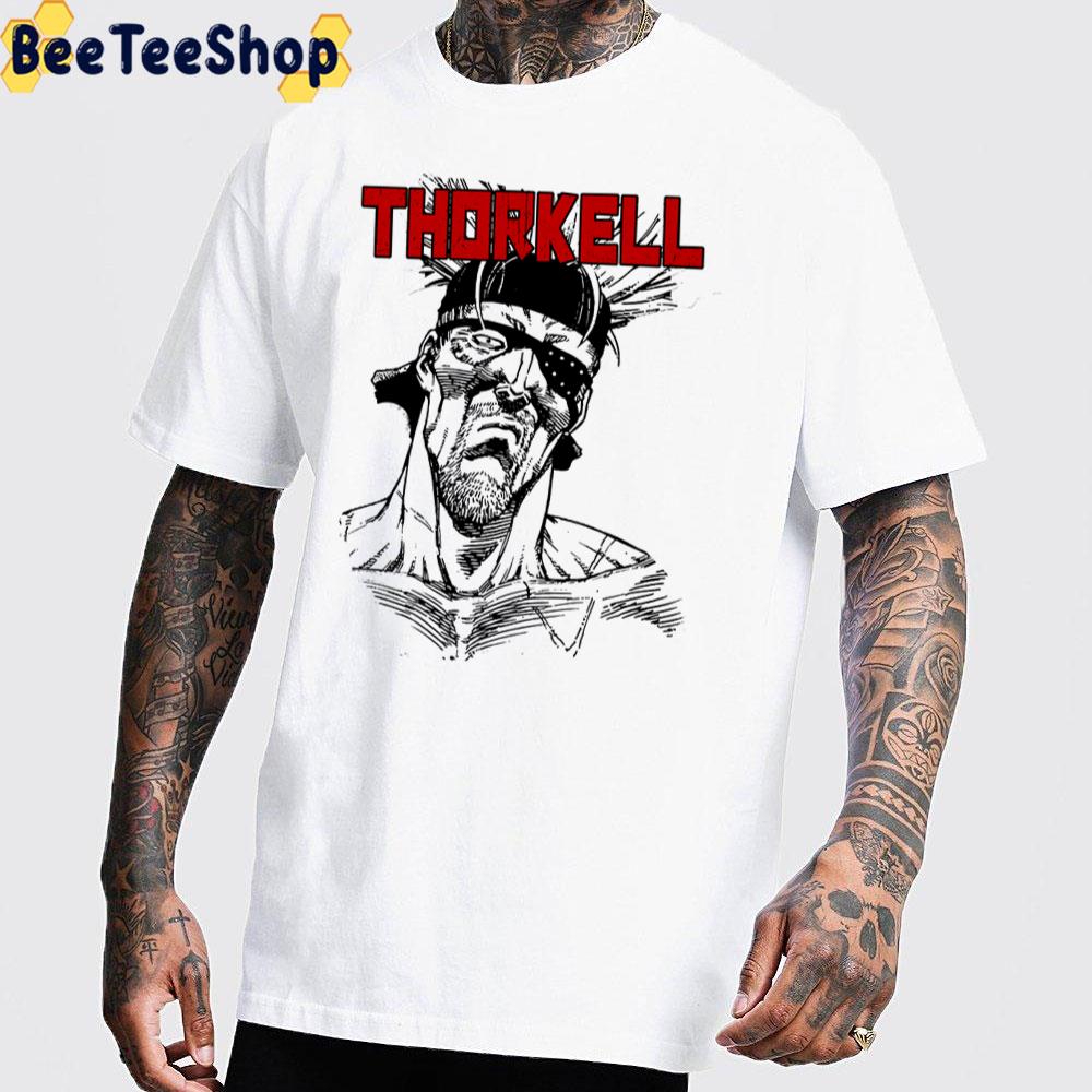 Red Black Art Thorkell Vinland Unisex T-Shirt