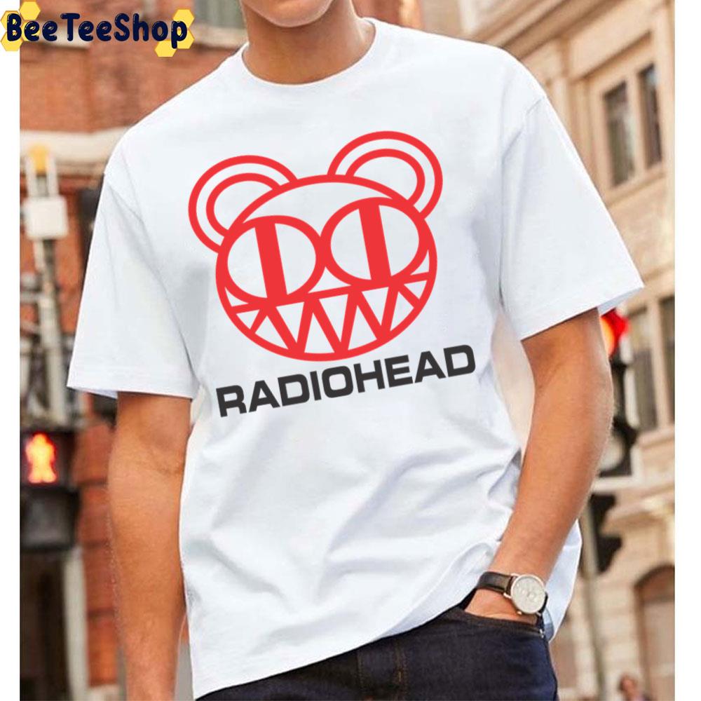 Red Radiohead Rock Band Logo Unisex T-Shirt