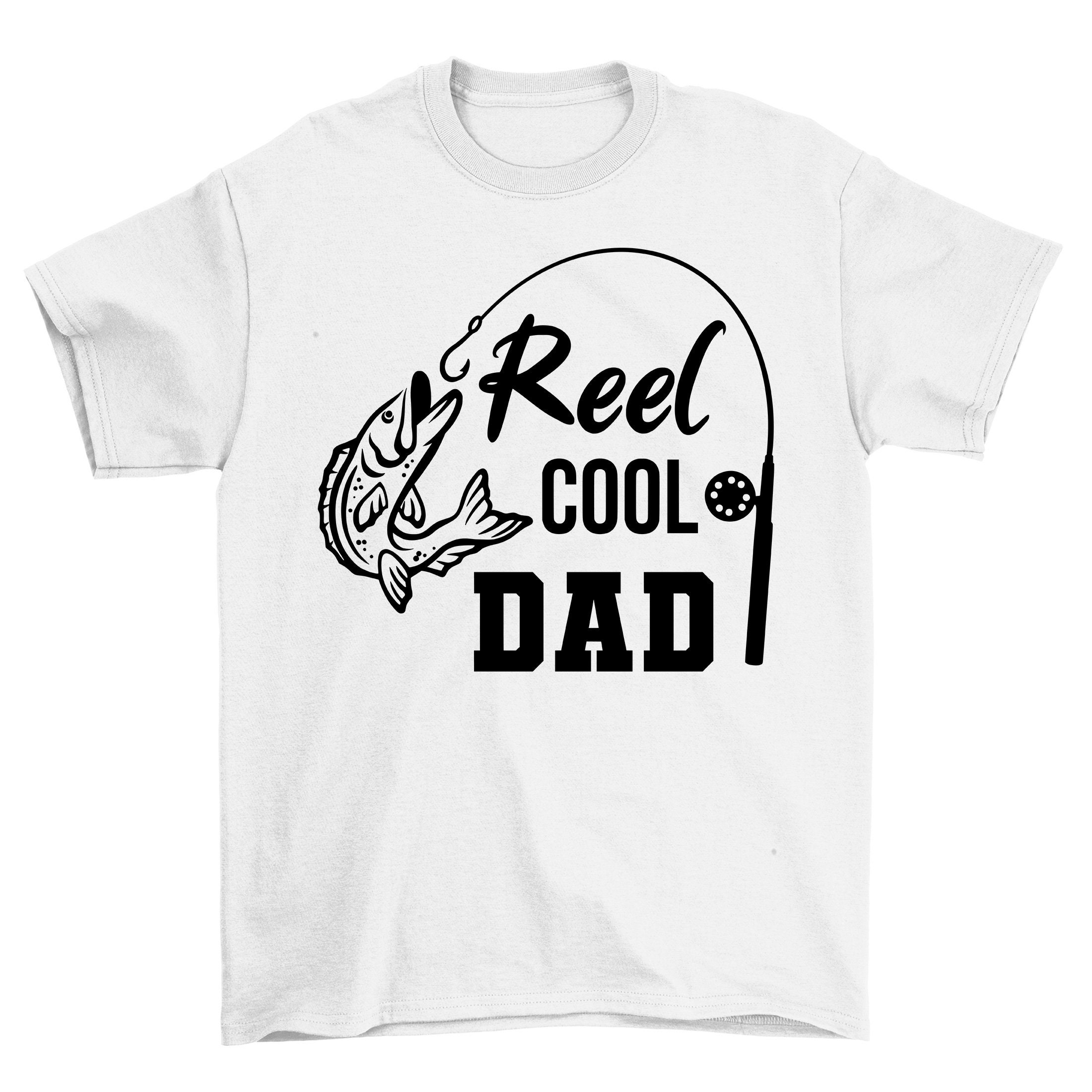 Reel Cool Dad Fishing Dad Father’s Day Unisex T-Shirt