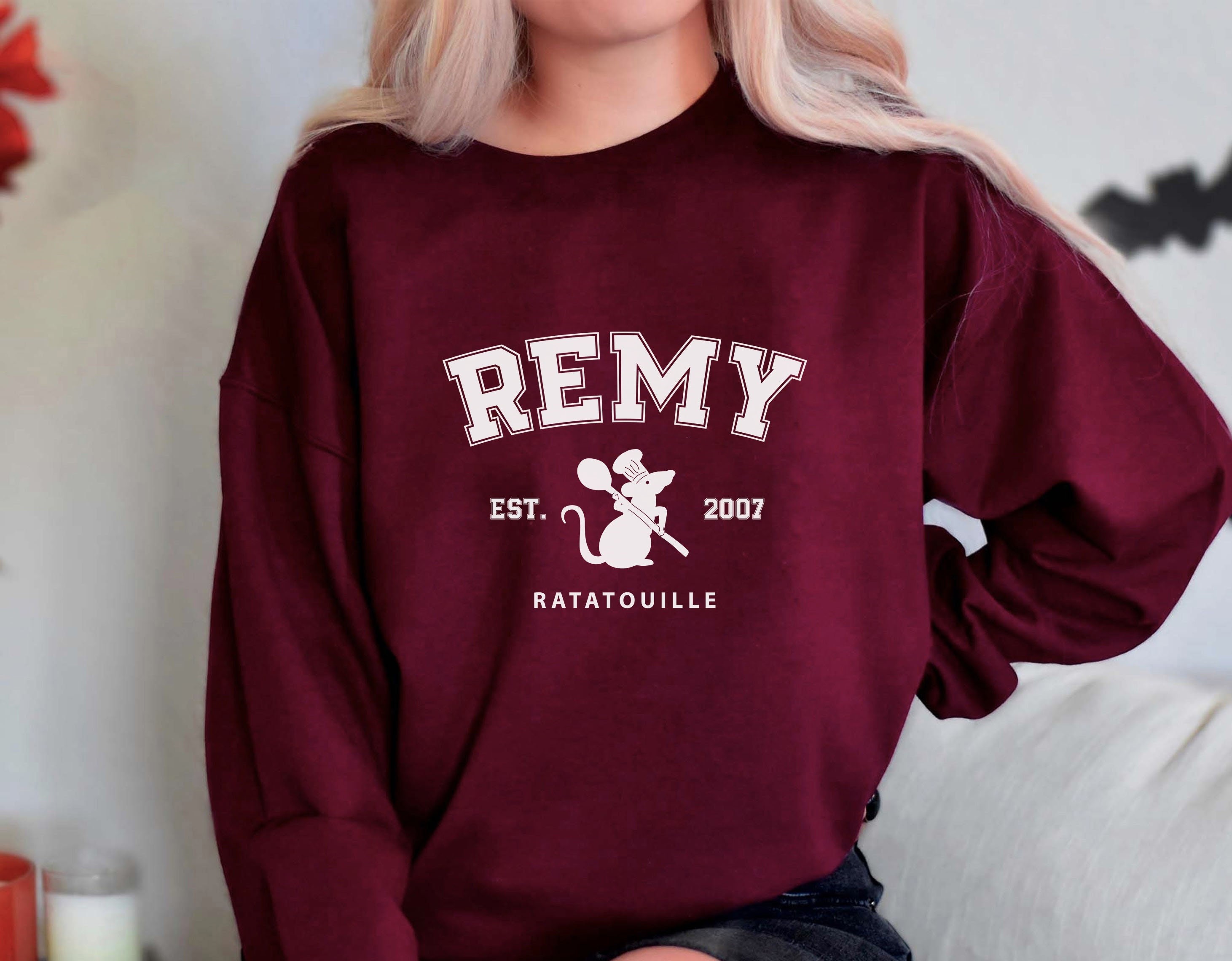 Remy Ratatouille Est 2007 Anyone Can Cook Unisex Sweatshirt