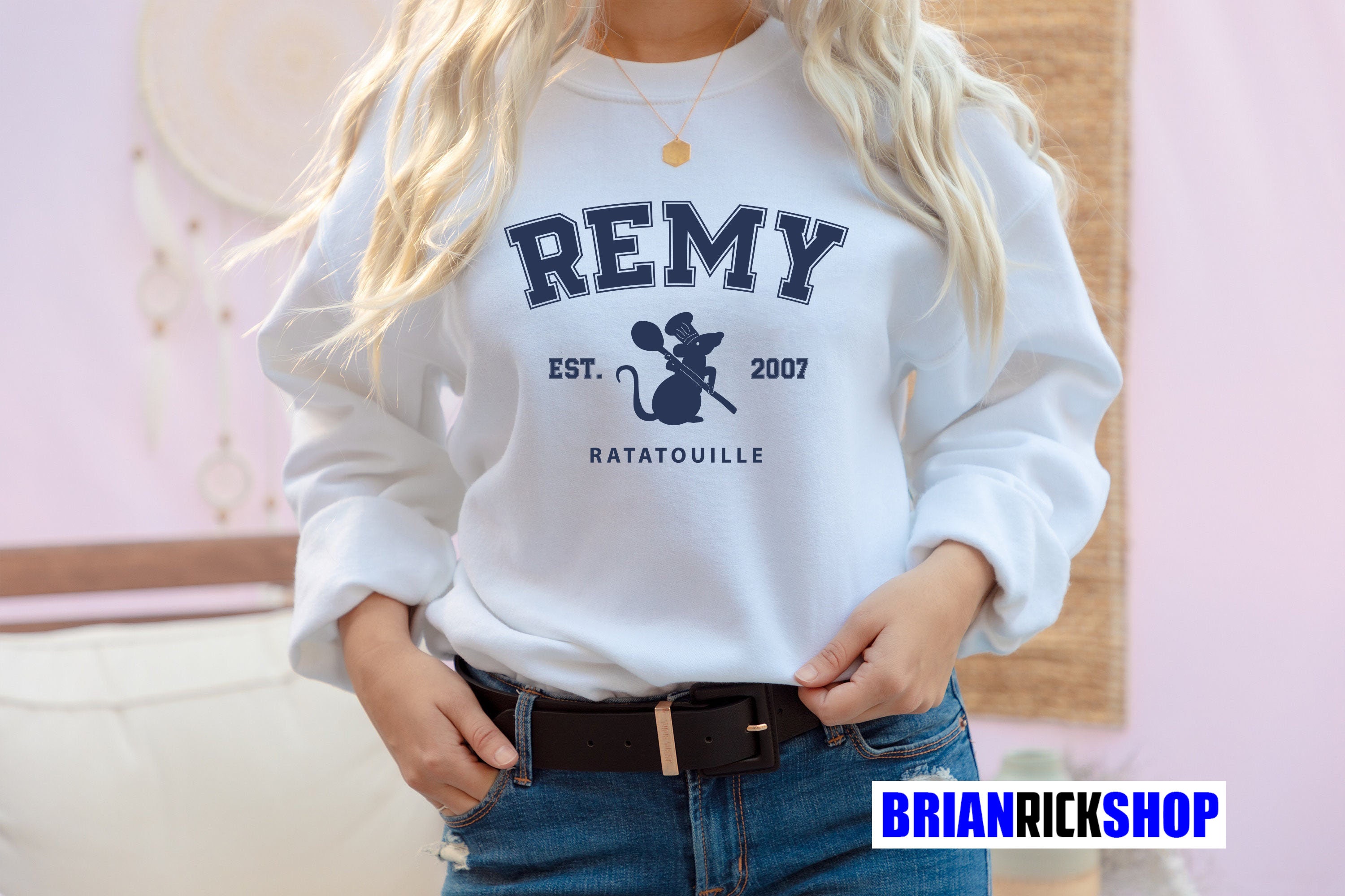 Remy Ratatouille Est 2007 Anyone Can Cook Unisex Sweatshirt