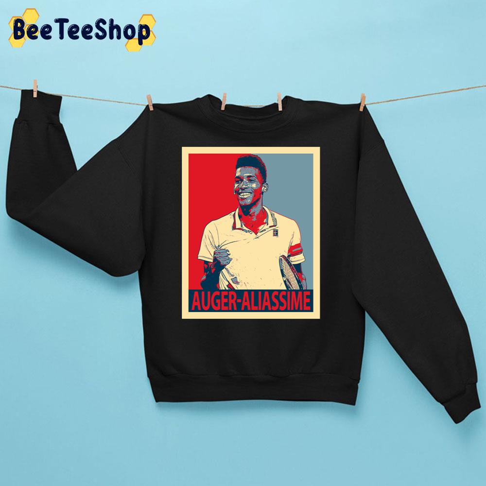 Retro Art Elix Auger Aliassime Tennis Unisex Sweatshirt