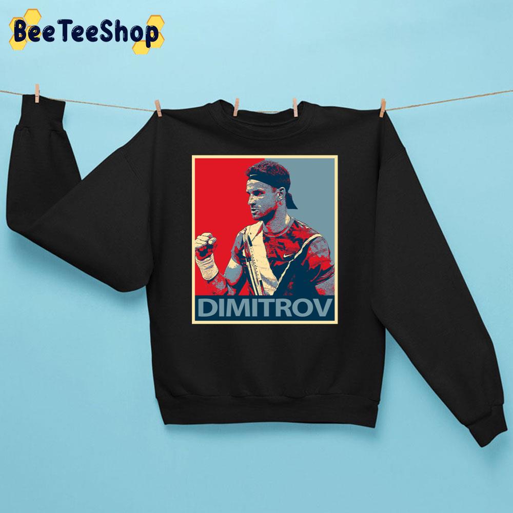 Retro Art Grigor Dimitrov Tennis Unisex Sweatshirt