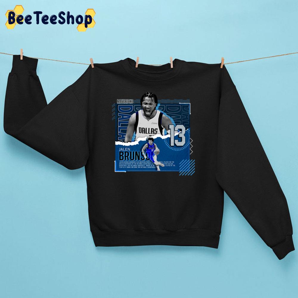 Retro Art Jalen Brunson Basketball Unisex Sweatshirt