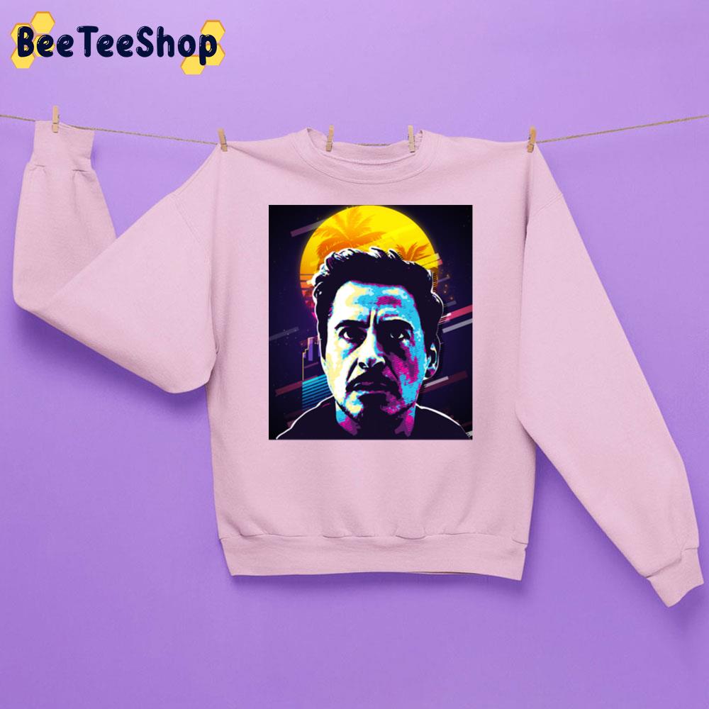 Retro Art Robert Downey Jr Unisex Sweatshirt