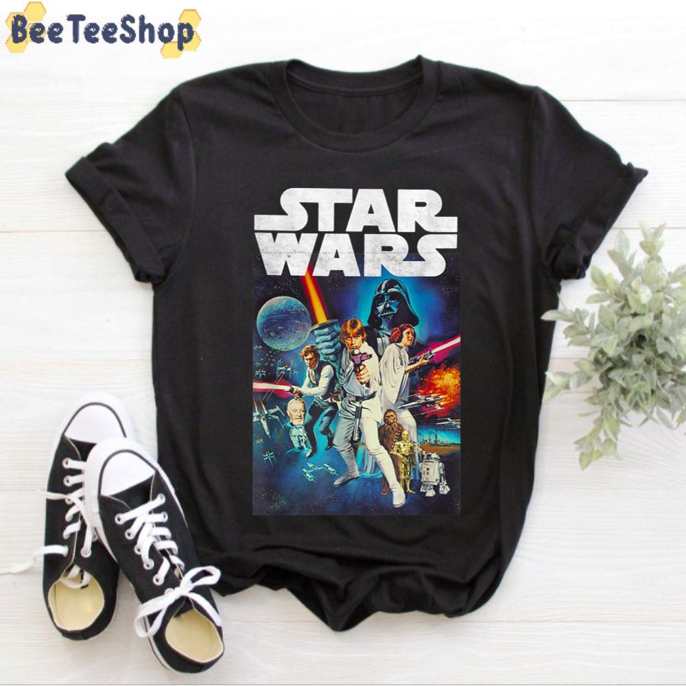 Retro Art Star Wars Unisex T Shirt Beeteeshop 0404