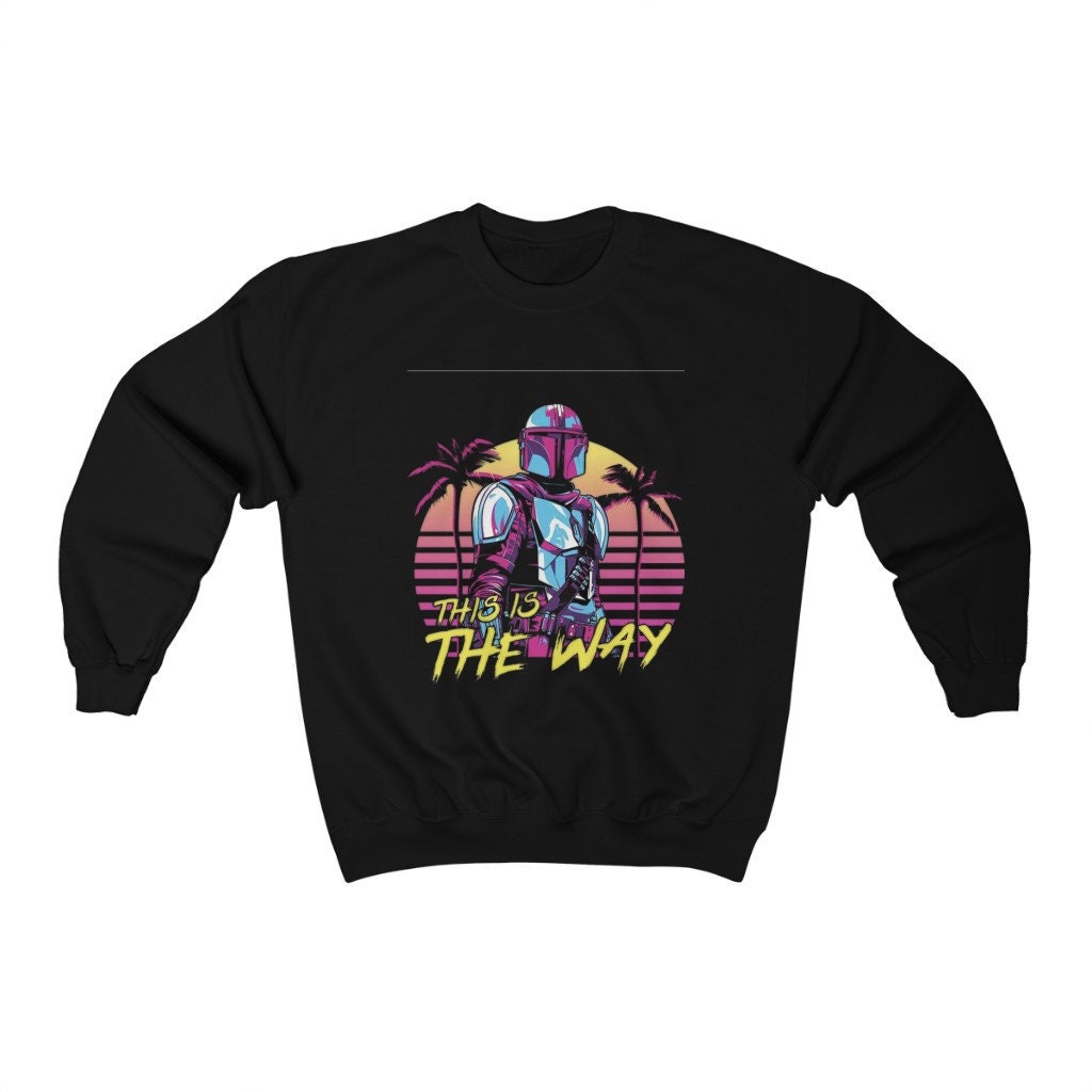 Retro Art This Is The Way Star Wars Unisex Sweatshirt