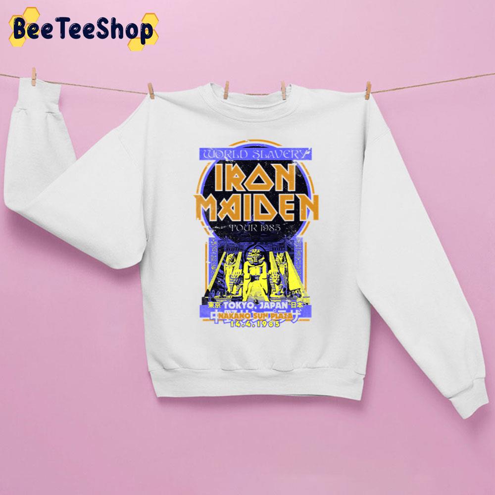 Retro Art Tokyo Japan Iron Maiden Band Unisex Sweatshirt