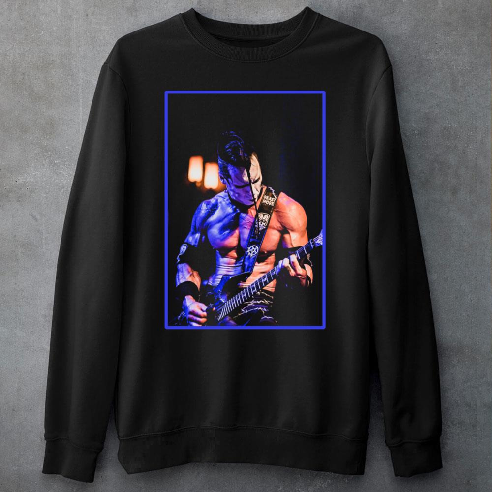 Retro Blue Art Doyle Misfits Band Unisex T-Shirt
