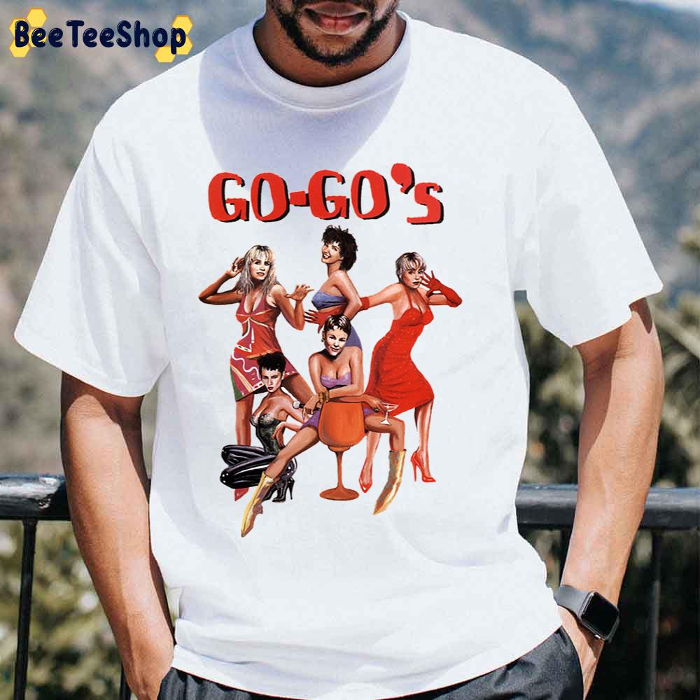 Retro Girl The Go-Gos Band Unisex T-Shirt