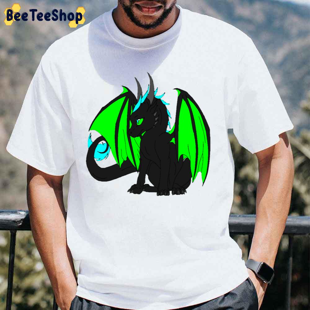 Retro Neon Art Dragon How To Train Your Dragon Unisex T-Shirt