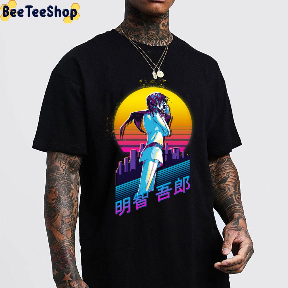 Retro Persona 5 Goro Akechi Retrowave Unisex T-Shirt