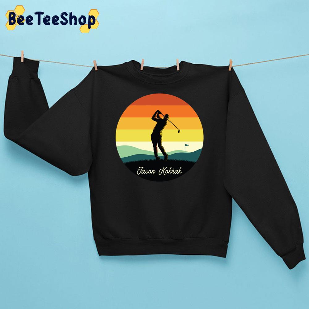 Retro Sunset Jason Kokrak Golf Unisex Sweatshirt