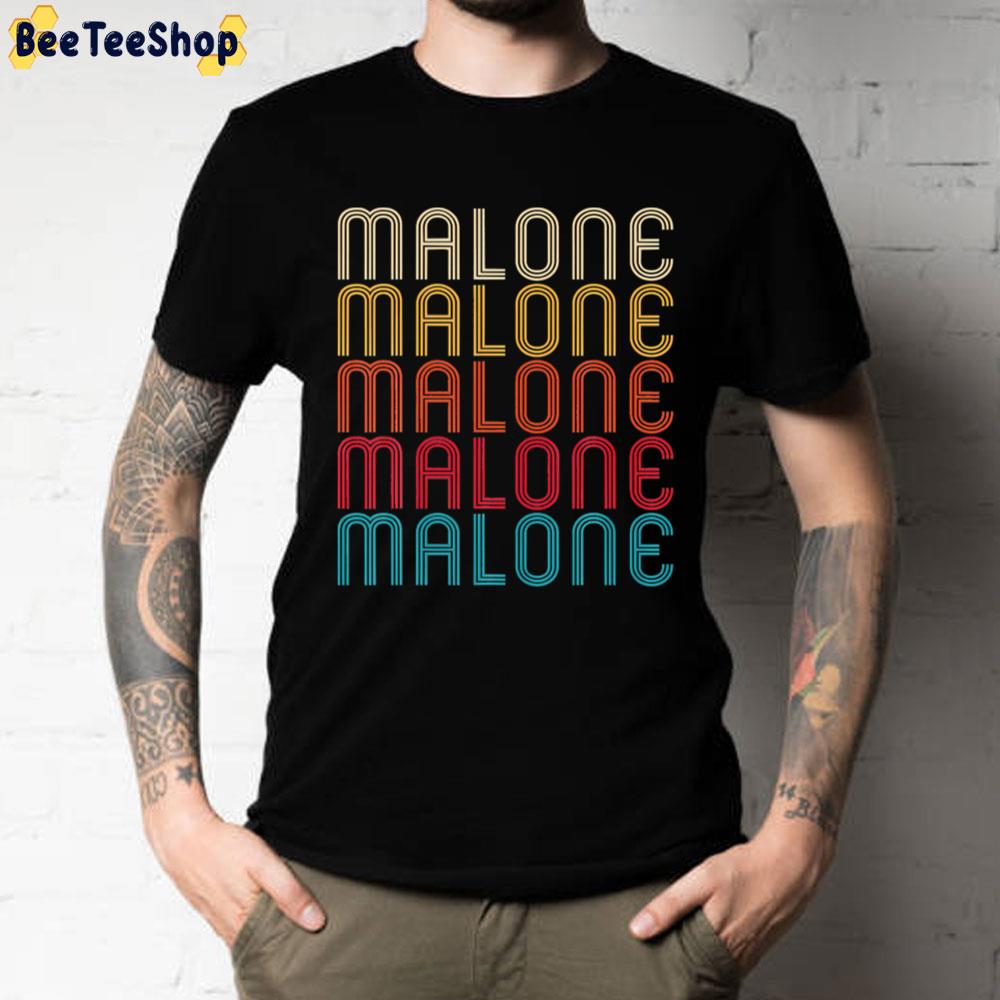 Retro Vintage Style Name Post Malone Unisex T-Shirt