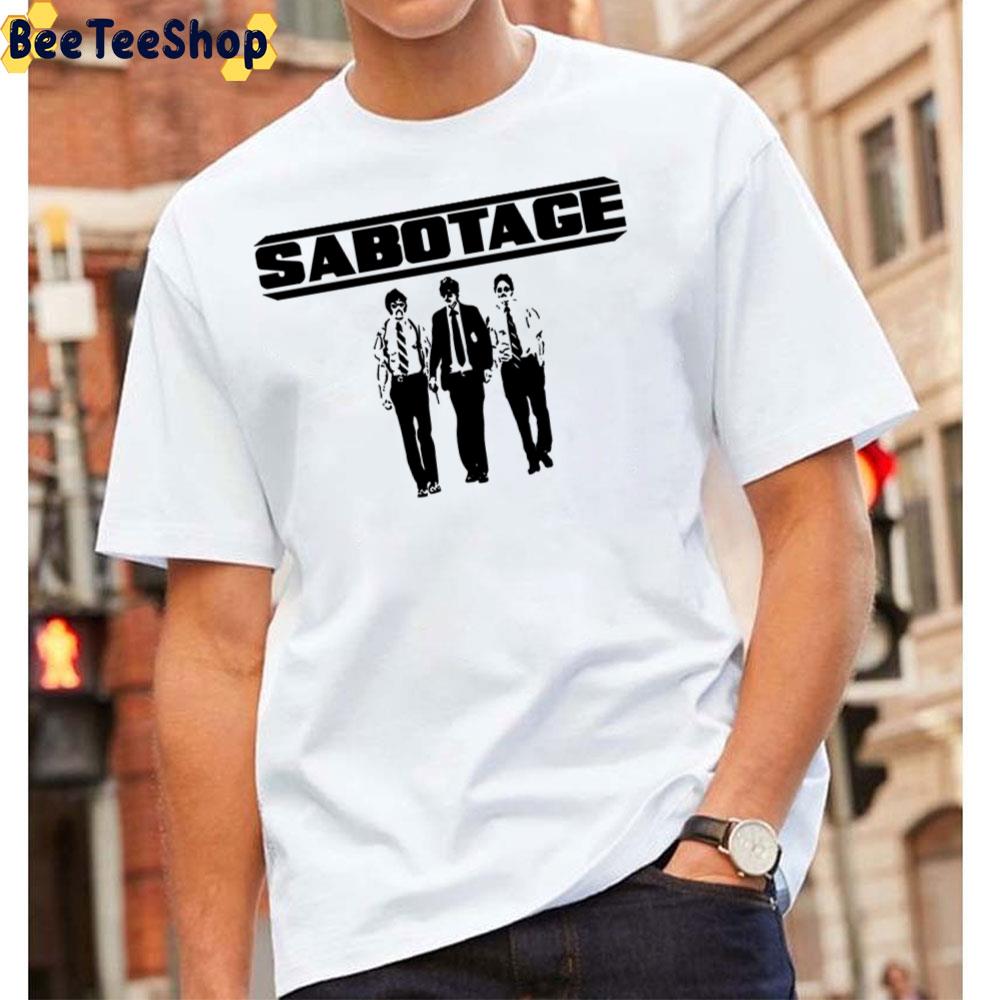 Sabotage Beastie Boys Band Black Art Unisex T-Shirt