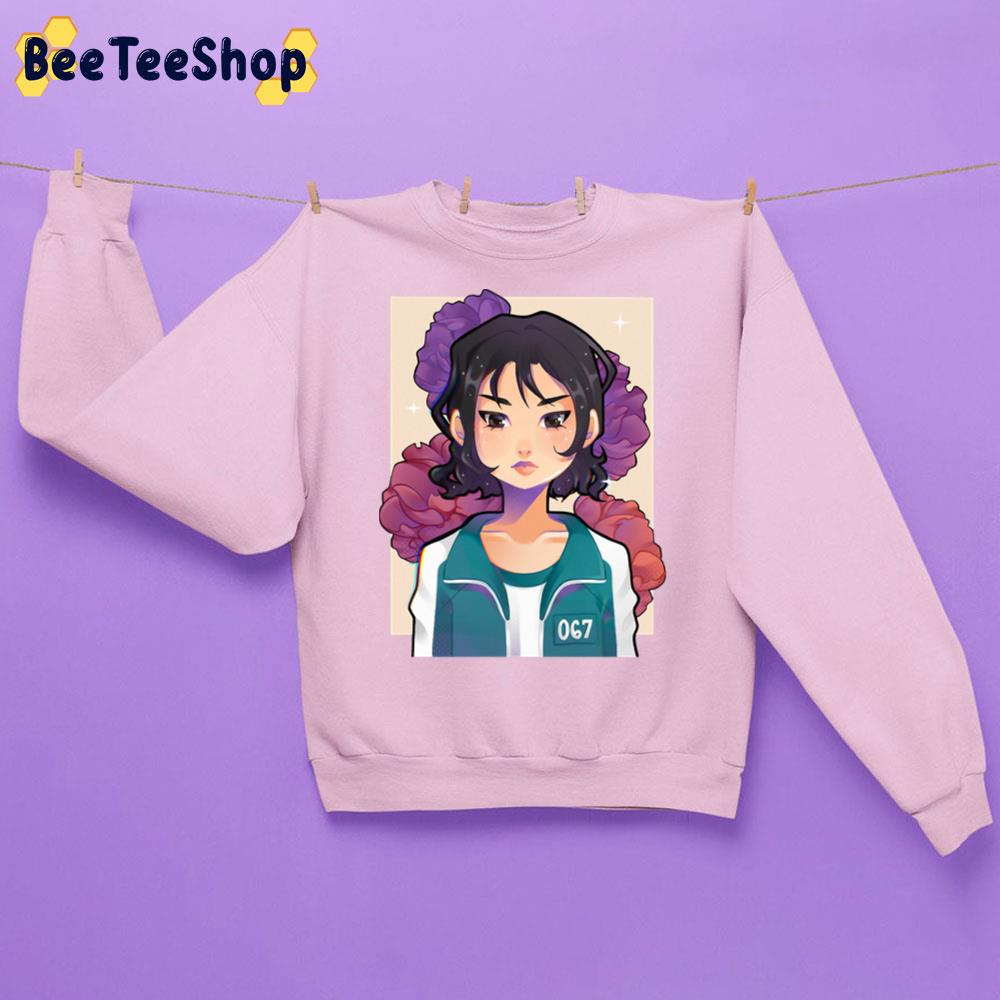 Sae Byeok Fanart Squid Game Netflix Unisex Sweatshirt