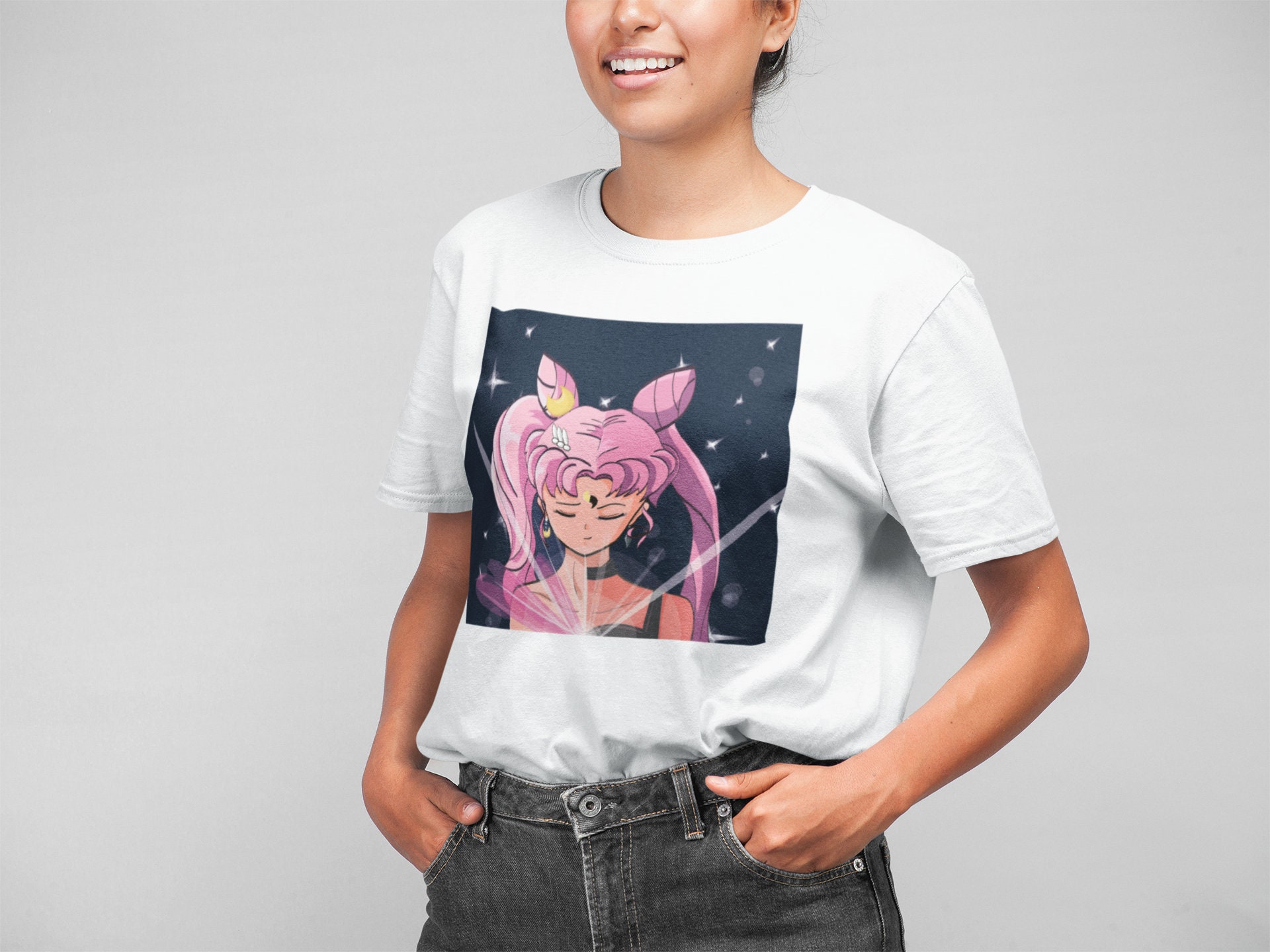 Sailor Moon Chibi 90s Anime Unisex T-Shirt