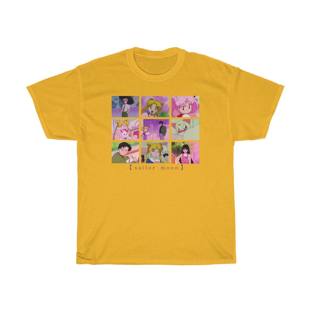 Sailor Moon Collage Anime Unisex T Shirt Beeteeshop