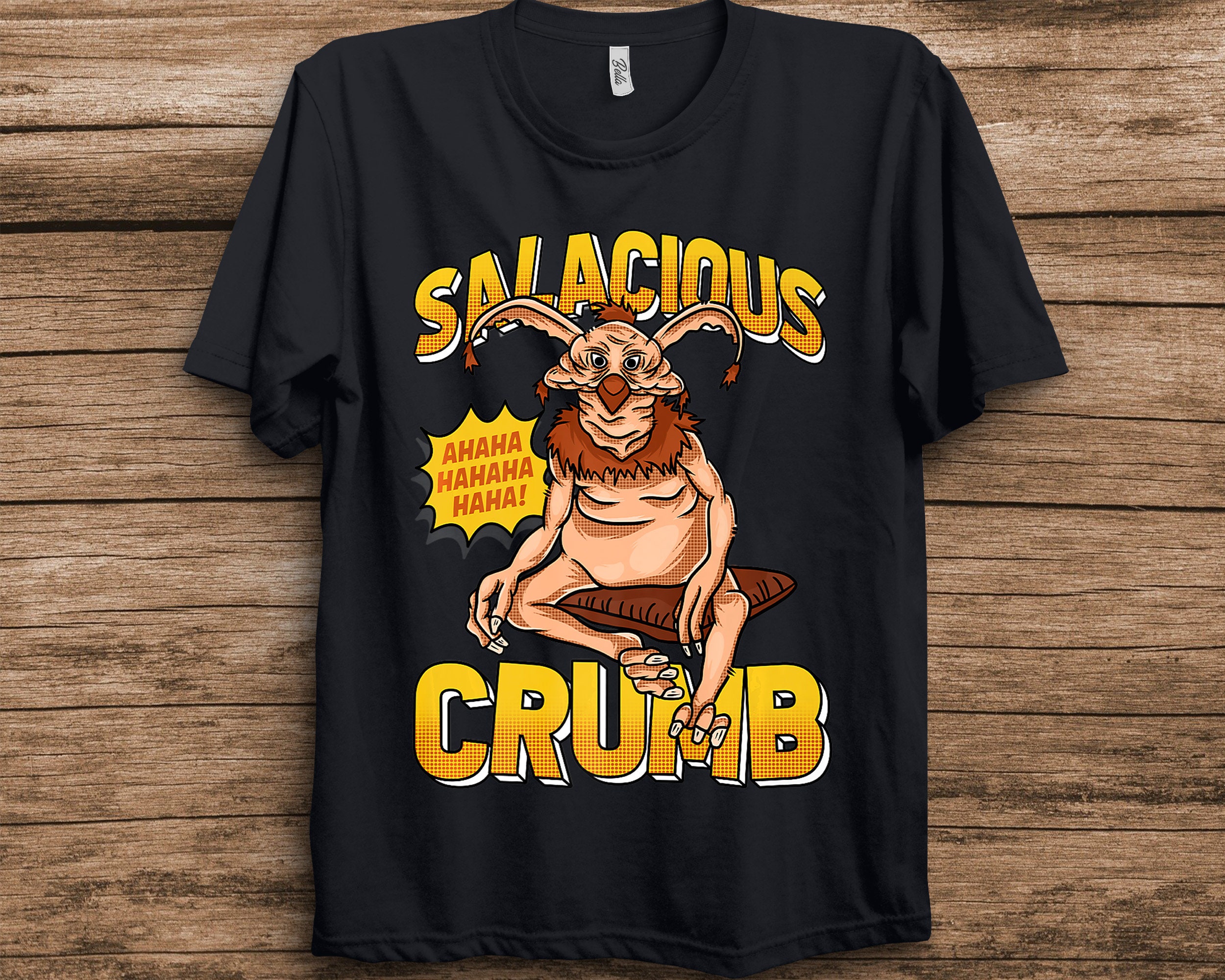 Salacious Crumb Comic Portrait Star Wars Unisex T-Shirt