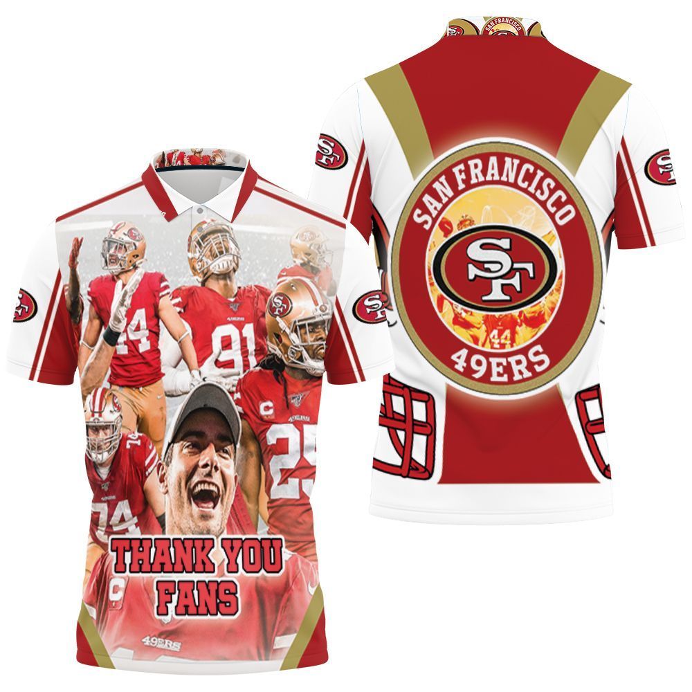 San Francisco 49ers Nfc West Division Super Bowl 2021 3d Polo Shirt Jersey All Over Print Shirt 3d T-shirt