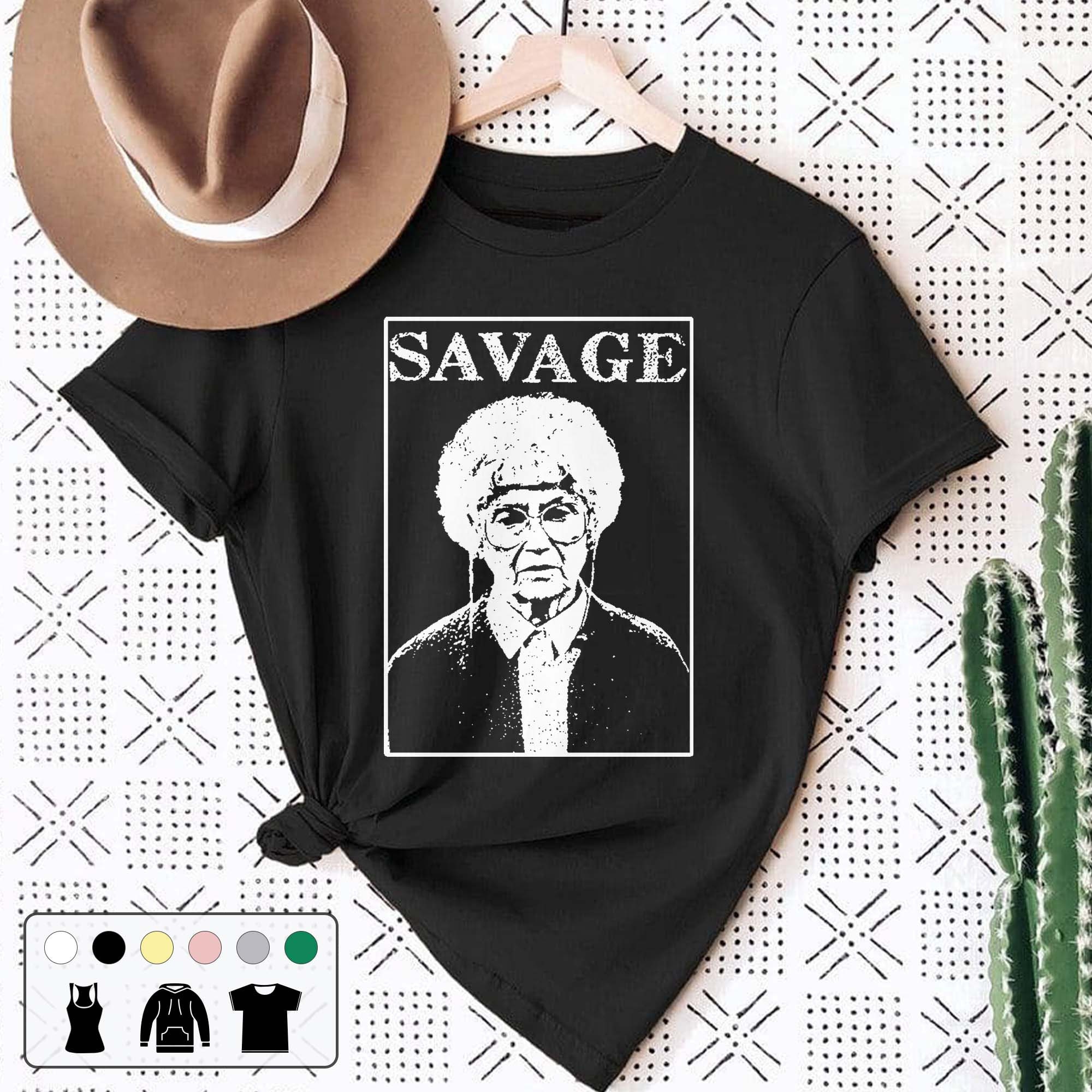 Savage Distressed Graphic Vintage Unisex T-Shirt