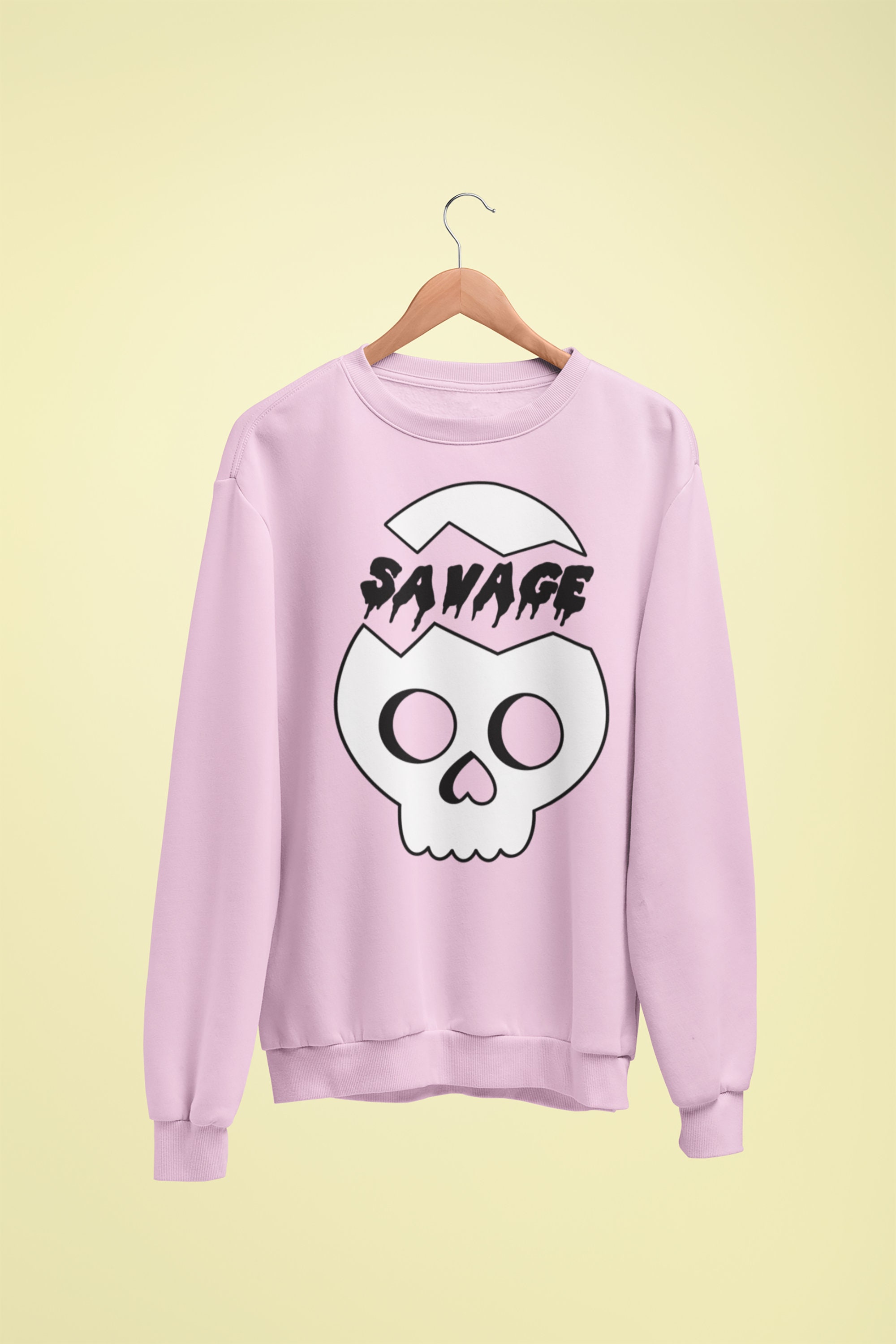 Savage Kawaii Creepy Cute Unisex Sweatshirt