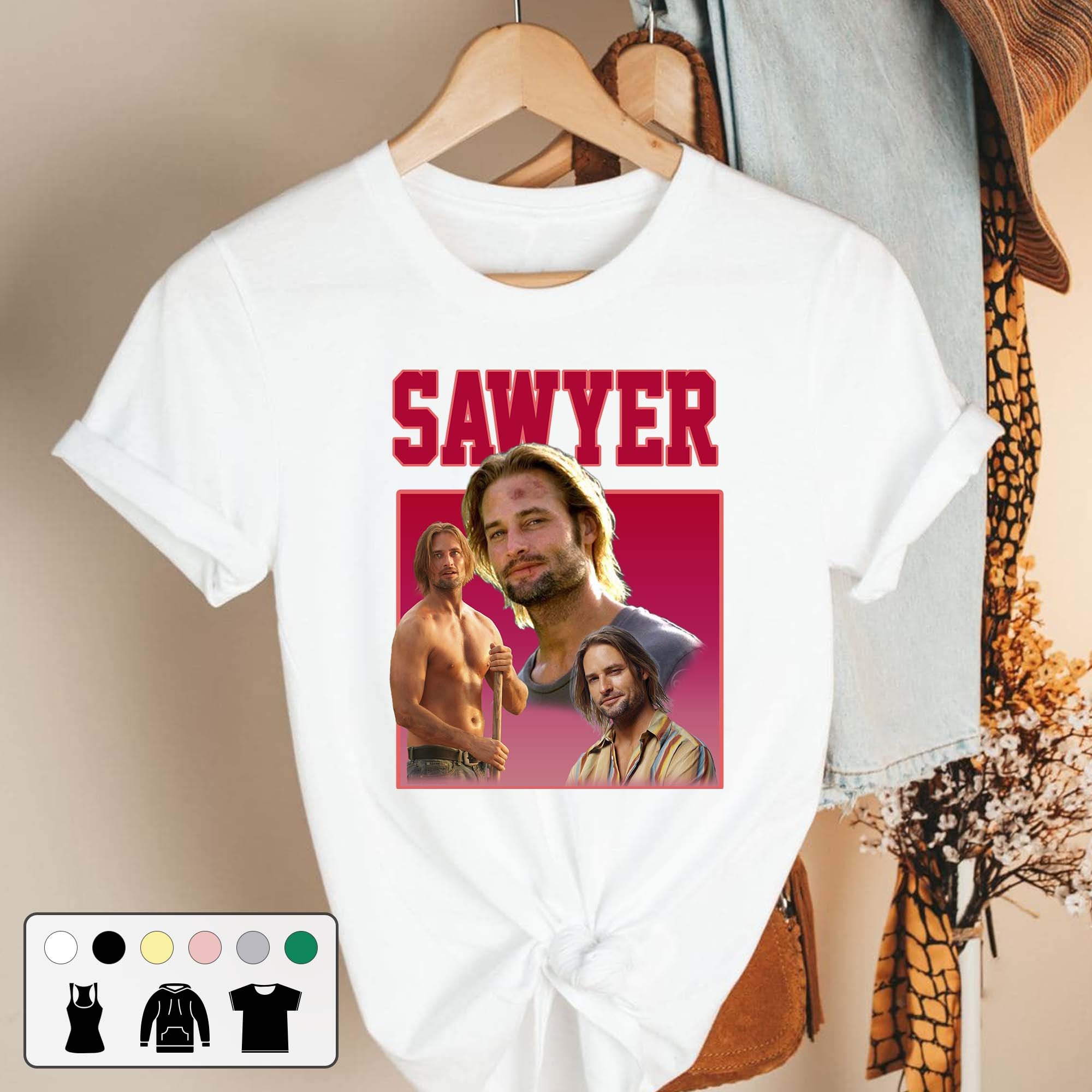 Sawyer Lost Tv Series Adventure Unisex T-Shirt