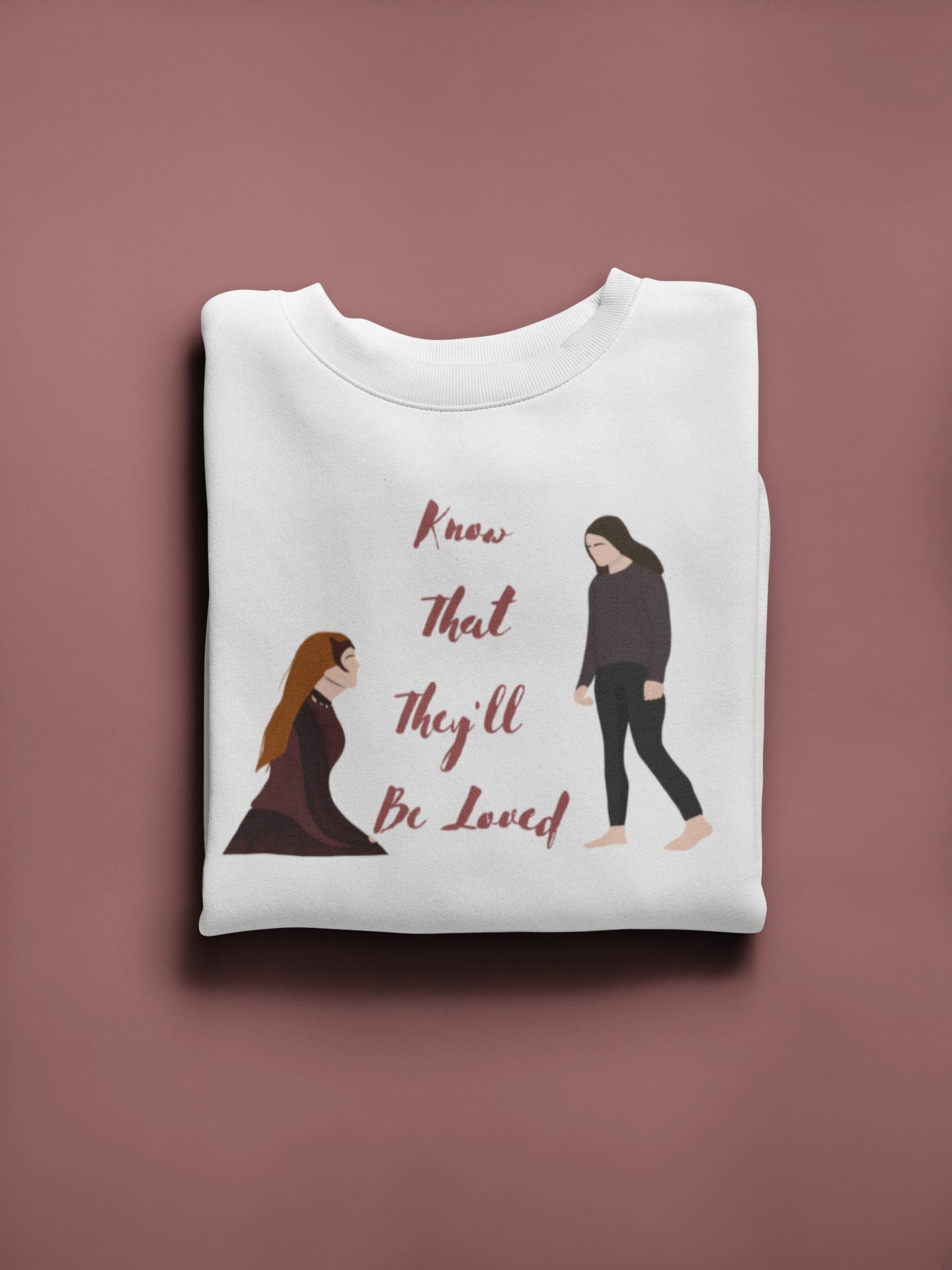 Scarlet Witch Know That They’ll Be Loved Unisex T-Shirt