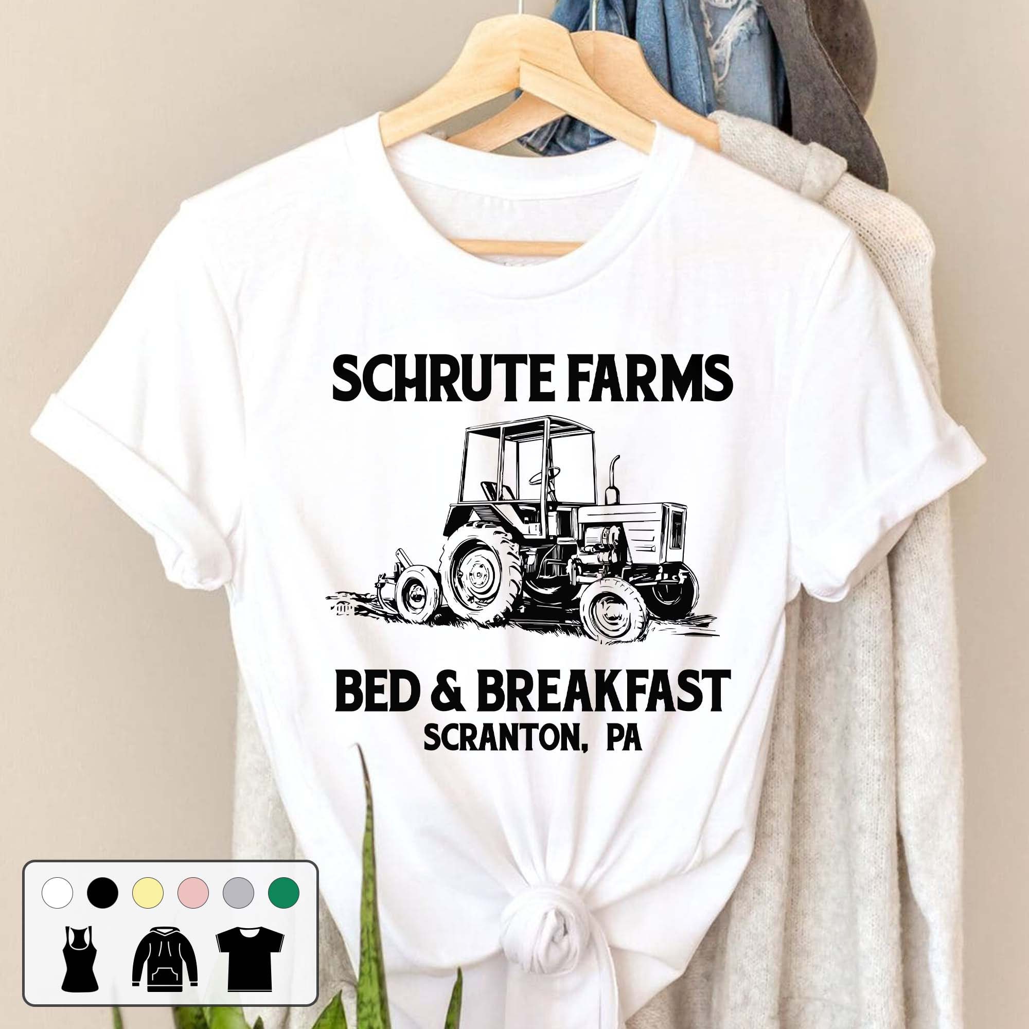 Schrute Farms Bed & Breakfast Tractor The Office Vintage Unisex T-Shirt