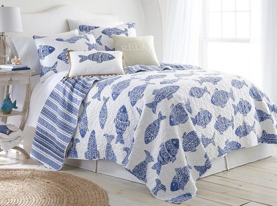 Seafish Cotton Bedding Sets