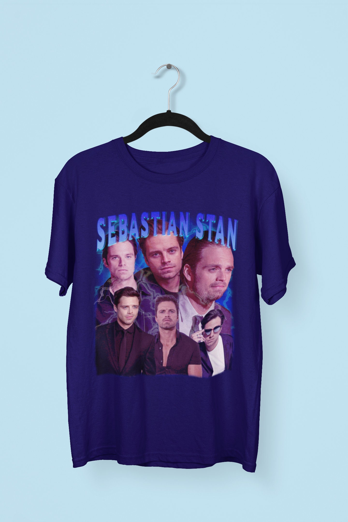 Sebastian Stan 90s Style Unisex T-Shirt