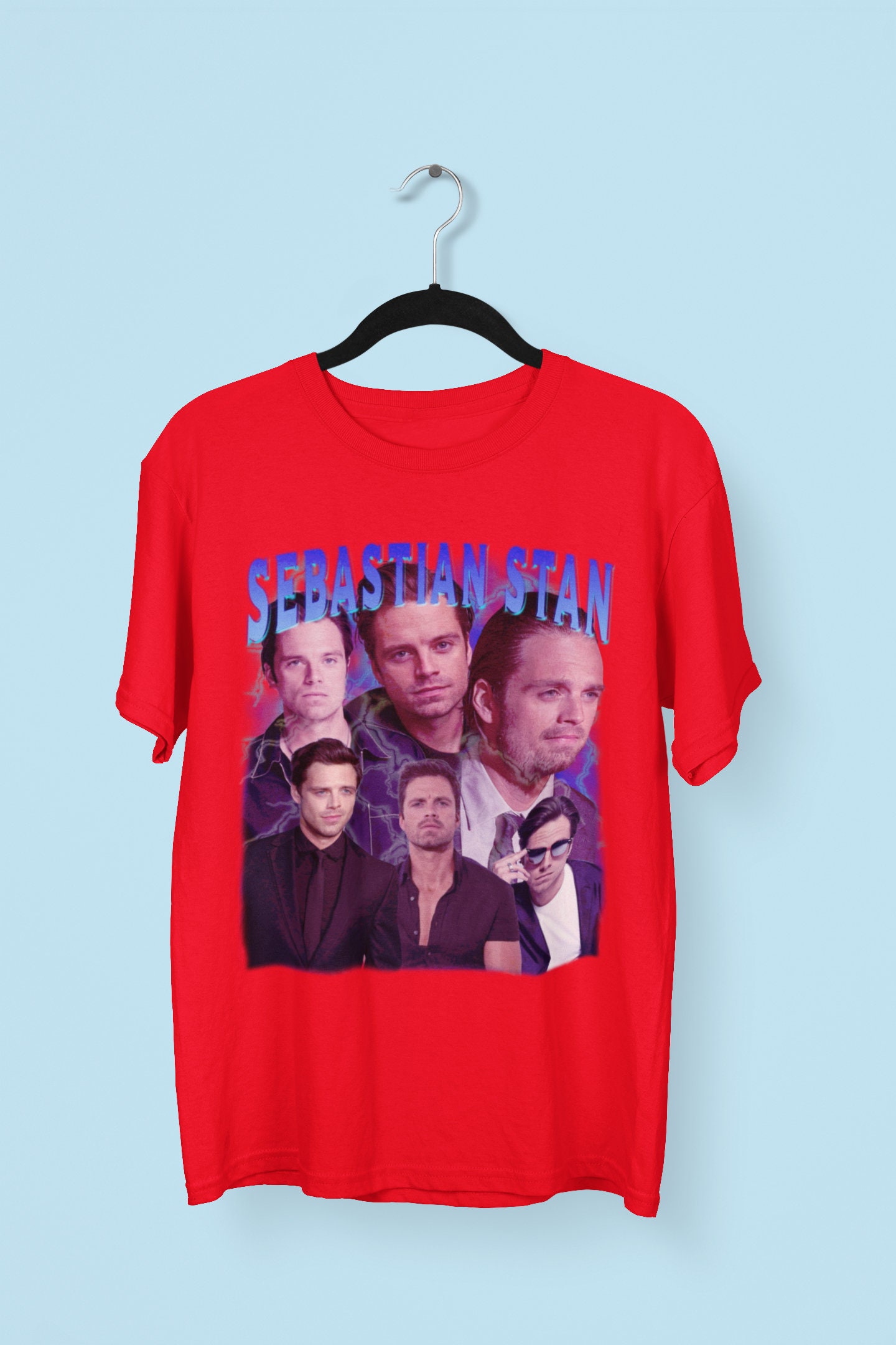 Sebastian Stan 90s Style Unisex T-Shirt