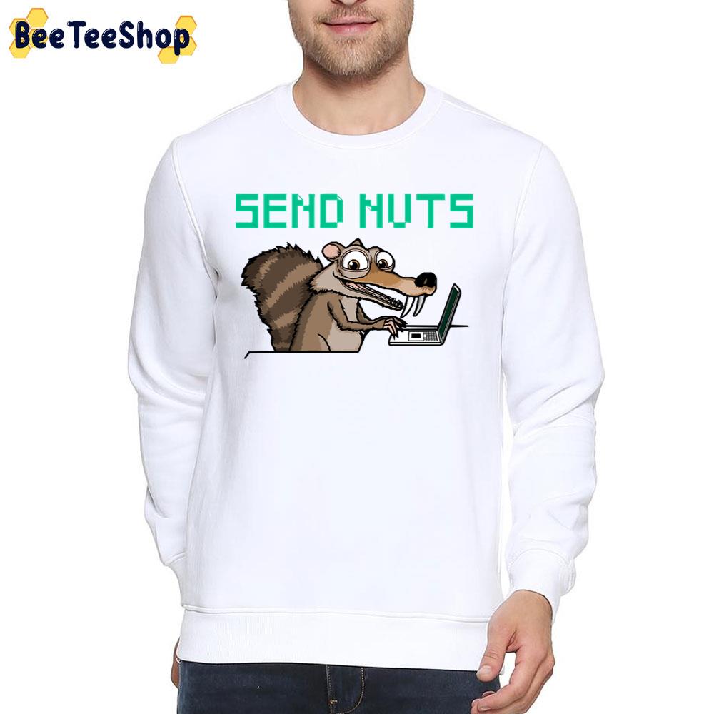 Send Nuts The Ice Age Adventures Of Buck Wild Movie Unisex T-Shirt