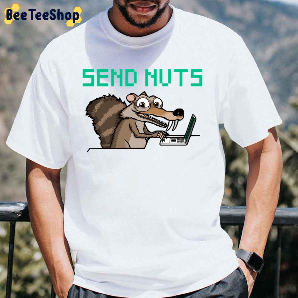 Send Nuts The Ice Age Adventures Of Buck Wild Movie Unisex T-Shirt