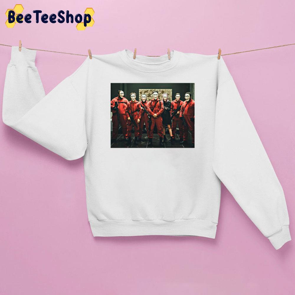 Serie 2022 Money Heist Korea Joint Economic Area Korean Unisex Sweatshirt