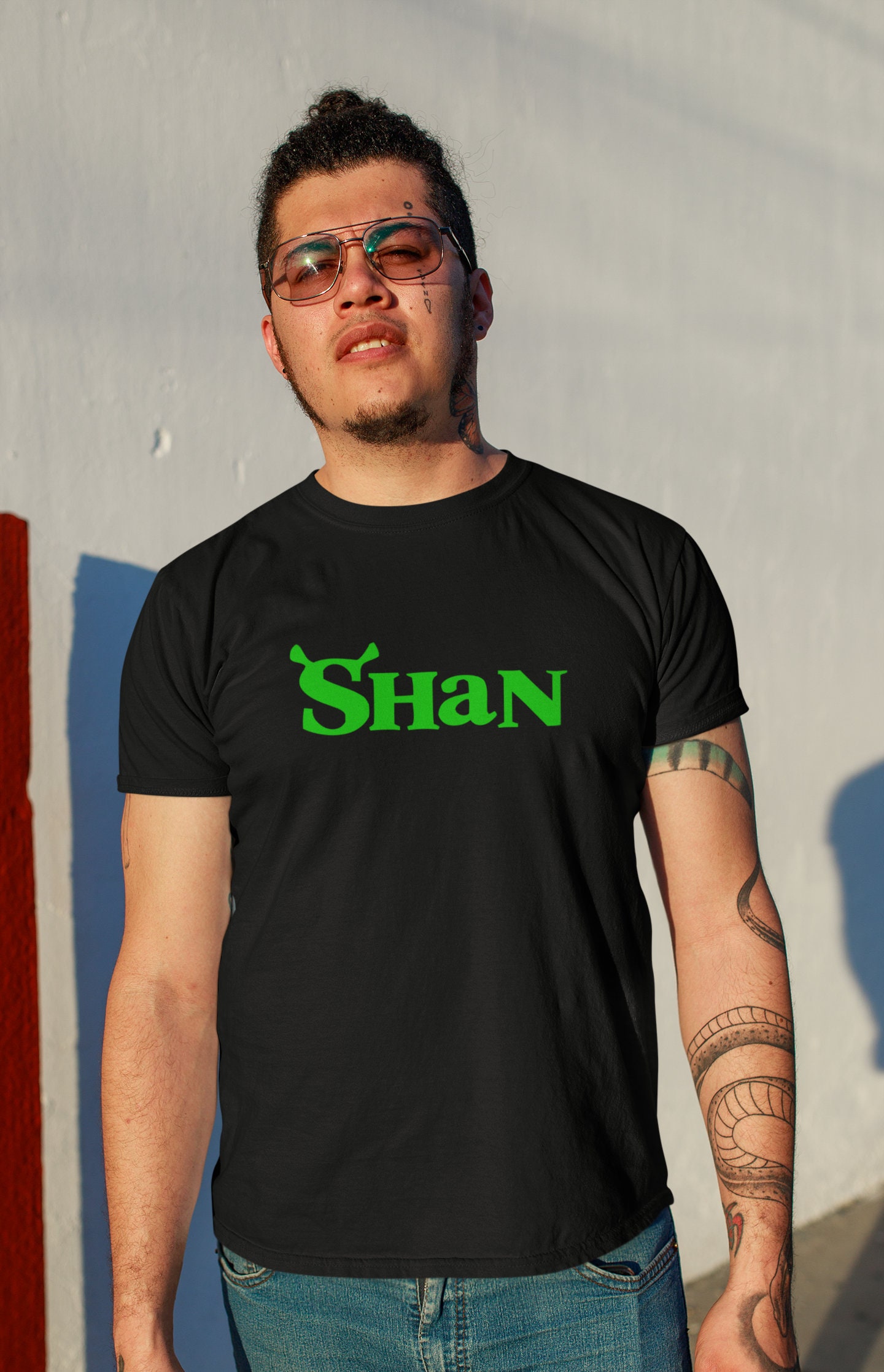 Shan Shrek Fan Geordie Unisex T-Shirt